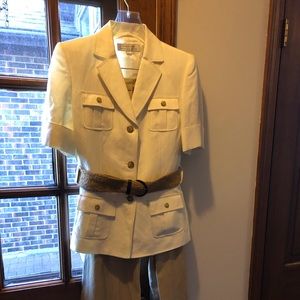 Tahari ASL Blazer and Pants Set